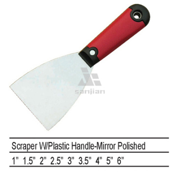 Sjsl011-3 PP + TPR Plastic Handle Putty Knife